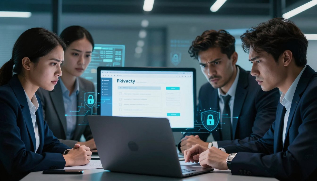 Digital Safety Review Privacy Settings on Social Apps