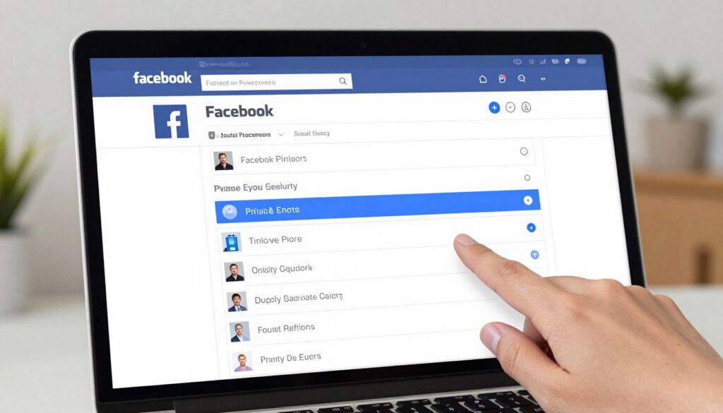 Facebook privacy settings